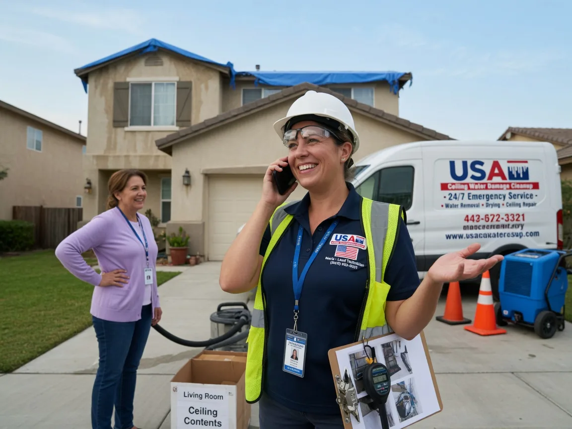 Ceiling Water Damage Restoration Chesterfield, IL FAQs